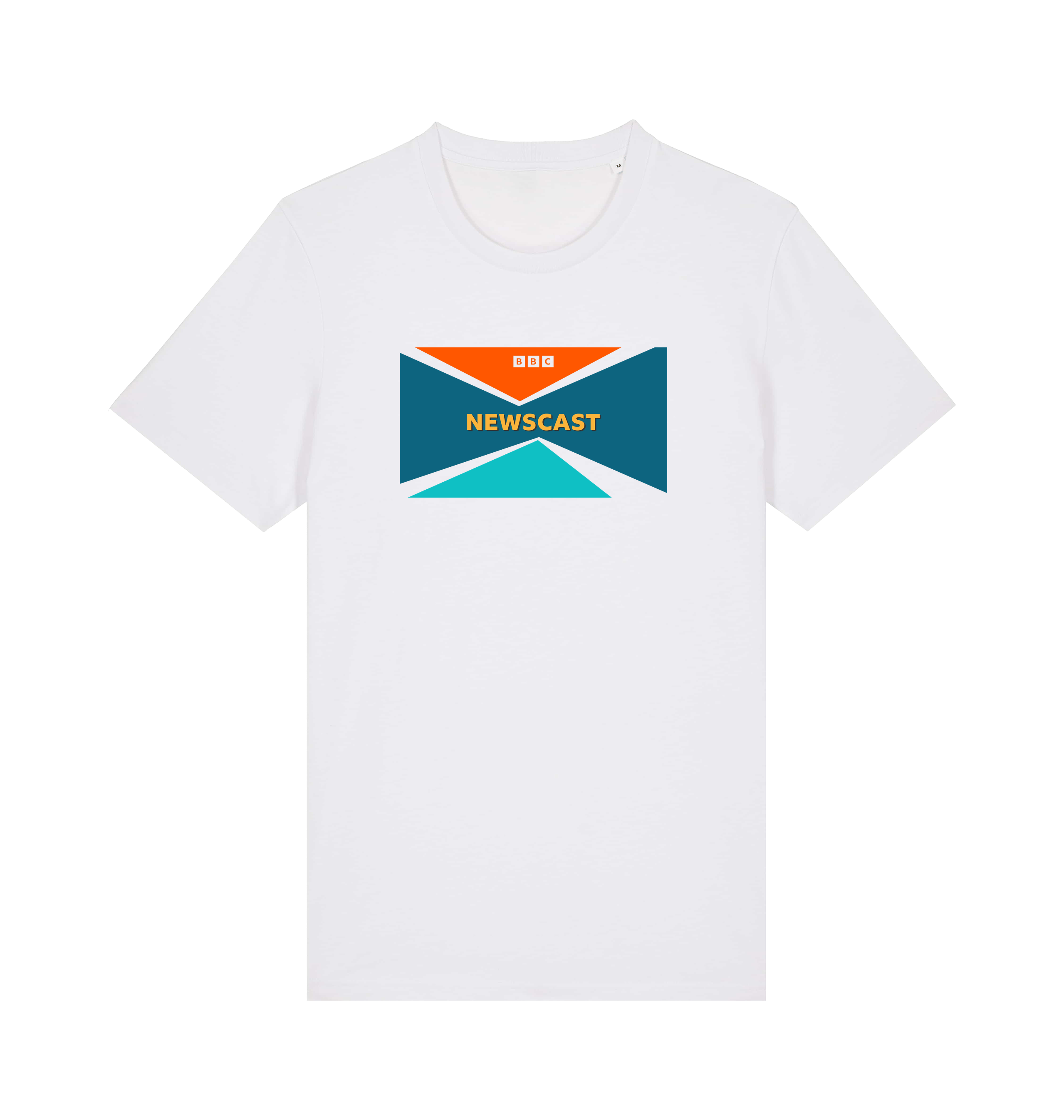 White Printed T-shirt Front